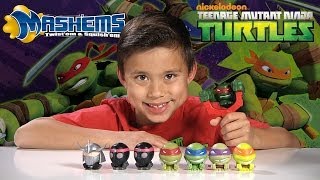Teenage Mutant Ninja Turtles MASH'EMS & FIST FLYERS + Tortoise Action!