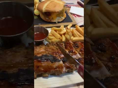 My fave Black label ribs @Foster hollywood heron city #shortsvideo  #ytshorts  #foodies  #shorts