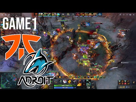 Fnatic vs Adroit | Game 1 Full Game | BTS Pro Series SEA