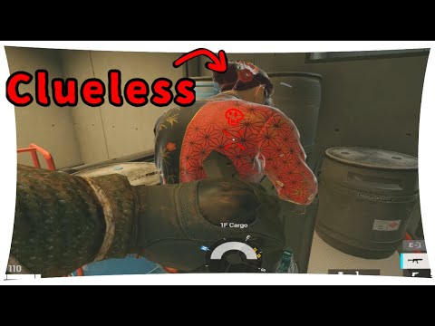 Unaware Players in Rainbow 6 Siege