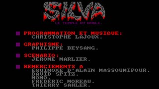 [Amstrad CPC] Silva - Le Temple Du Diable - Longplay