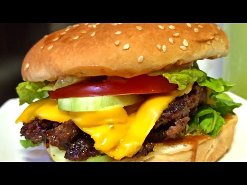 ANGUS BEEF BURGER AT HOME 💯||Perfect Burger Recipe...