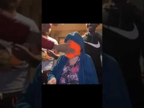 GangstaGale The Gangsta Grandma flexing with the pack