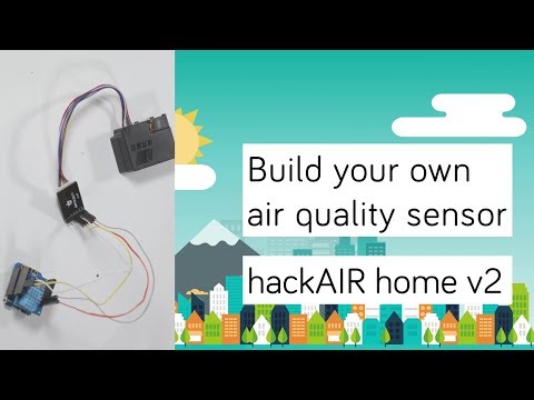 Tutorial for hackAIR home v2 sensor