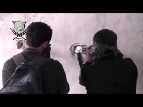 استهداف  قوات النظام من قبل كتيبة أنصار القرآن في عقربا في محافظة ريف دمشق