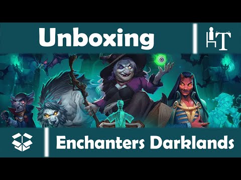 Enchanters Darklands - Board Game Expansion - Unboxing