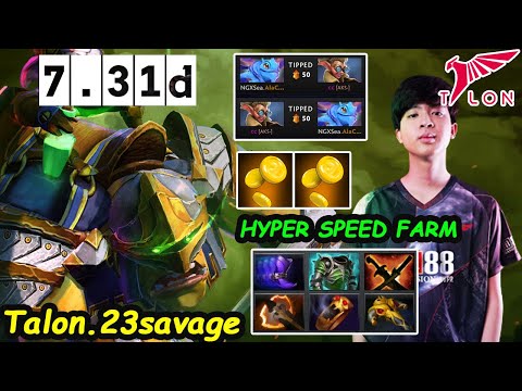 Talon 23savage - Alchemist Carry Super Speed Farm Dota 2 pro Gameplay