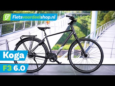 Koga F3 6.0 - De meest Comfortabele F3 stadsfiets van Koga
