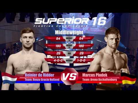 Superior FC 16 Fight 5 - Reinier De Ridder vs. Marcus Plodeck