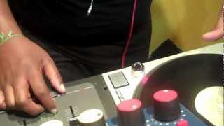 DJ Chubby Chub on Hot 97fm cuttin Run DMC on vinyl