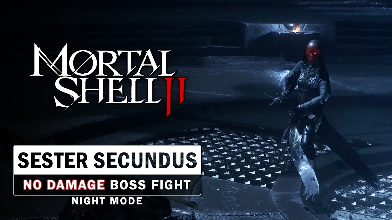 Mortal Shell 2 - Sester Secundus Boss Fight (No Damage / Night Mode)