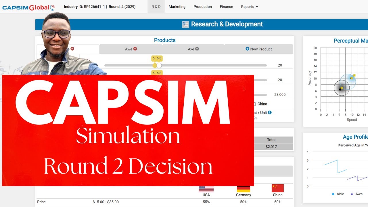 Round 2 Decision : Capsim Global Simulation