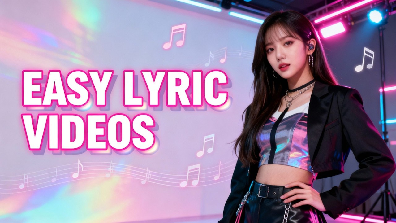 Create Stunning Animated Lyric Videos With Ease!