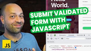 How to submit a validated form with JavaScript [Form Validation Update]