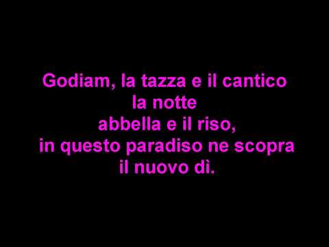 Brindisi Karaoke Female only La traviata Lyrics