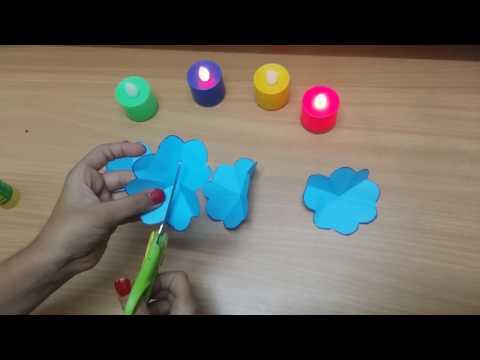 Nabiha Ahmed..How to make paper flowers ,origami