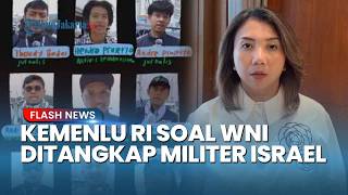 Kemlu RI Buka Suara seusai Relawan WNI Ditangkap Militer Israel di Kapal Global Sumud Flotilla
