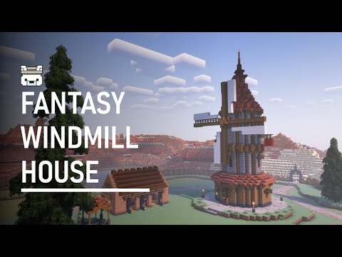 HRZY Builds - Fantasy Windmill - Minecraft Paternaland Build