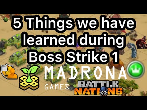 What we learned during Boss Strike 1