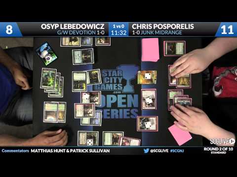 SCGNJ - Standard - Round 2 - Osyp Lebedowicz vs Chris Posporelis
