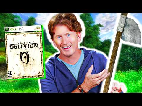 Can you beat Oblivion with the worst weapon?