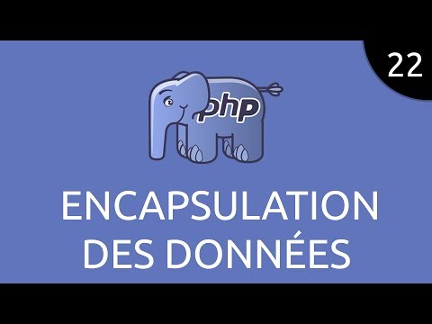 PHP 22 encapsulation des données