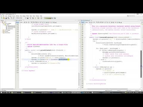11 3 Example Directoryparser Data Object Using Java Nio File Directorystream
