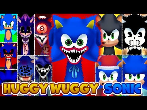 My New Sprunki OC: Sonic / NEW PHASE 80 (HUGGY WUGGY SONIC)