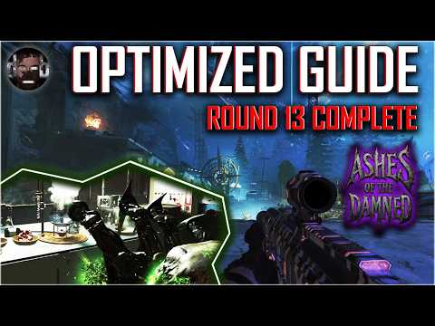 Easy Solo Guide - Ashes of the Damned Round 13 Complete | Black Ops 7 Zombies