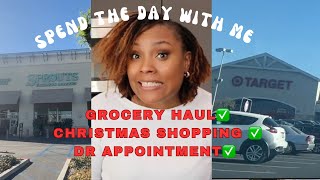 VLOGMAS DAY 5: Dr Appointment - I Get Bad News | Christmas Shopping | Grocery Haul