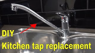 How to replace a mixer tap