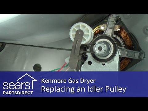 How to Replace a Kenmore Gas Dryer Idler Pulley