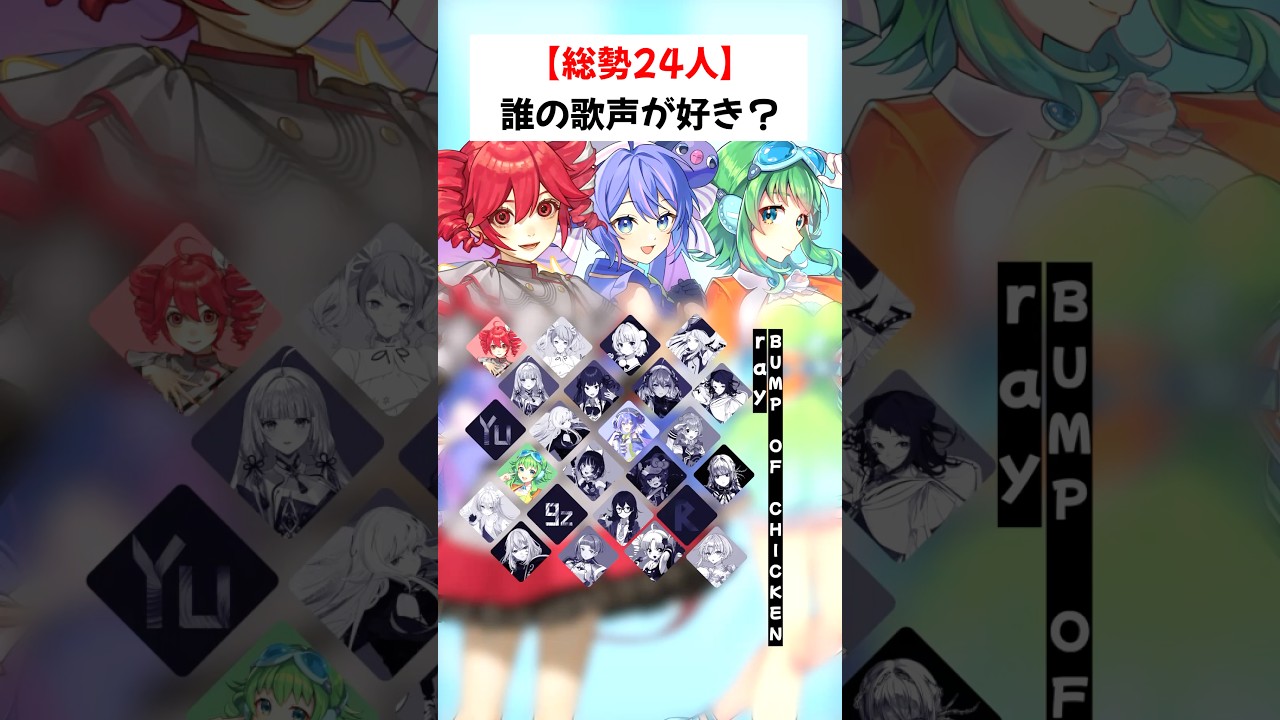 ray【総勢24人で】#歌ってみた #vocaloid #超かぐや姫
