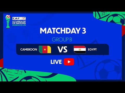 Cameroon vs Egypt - U-17 AFRICA CUP OF NATIONS