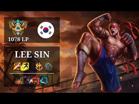Lee Sin Jungle vs Nidalee - Hanwha Life Esports Viper - KR Challenger (1078 LP) Patch 10.20