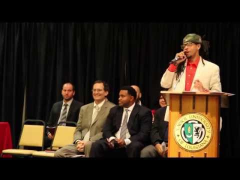 Dee-1 Delivers Commencement Speech at Joseph S. Clark High School