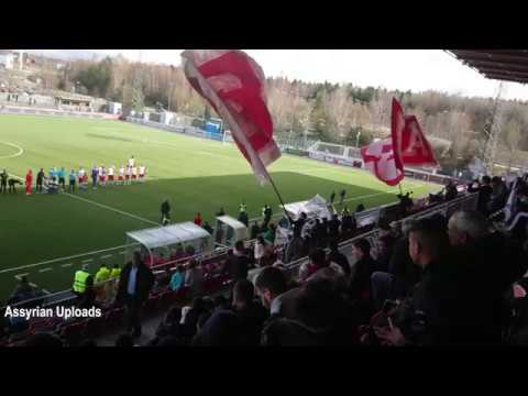 Assyriska FF - Syrianska FC (2-2). Division 1. Inramning. 2018-04-29. 4K.