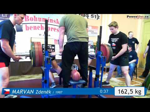 Marvan Zdeněk (1997), BP3, 162,5 kg (x)