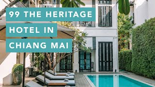 Chiang Mai boutique hotel, Thailand - a stay at 99 The Heritage Hotel
