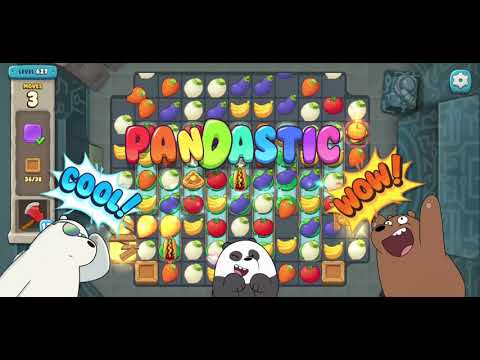 We Bare Bears Match3 Repairs Level 627 - No Boosters