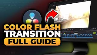 DaVinci Resolve Color Flash Transition (FAST & EASY) | 100% WORKS | NO Yapping, To The Point!