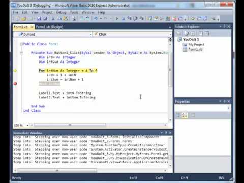 Visual Basic For Loop