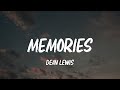 Dean Lewis Memories Lyrics