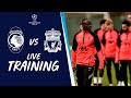 Champions League training | Atalanta vs Liverpool