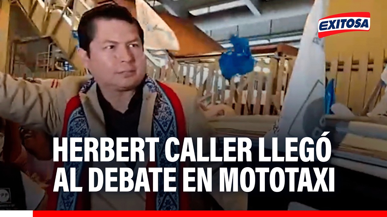 🔴🔵 Herbert Caller dejó clara su estrategia de cara al segundo debate: “Muy radicales”