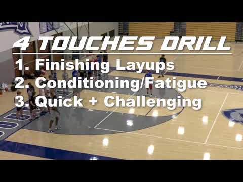 Make Your Players GREAT Finishers With This "4 Touches" Basketball Drill ! thumbnail
