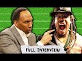 Stephen A. Smith & Cam Newton SQUASH THE BEEF Live | FULL INTERVIEW