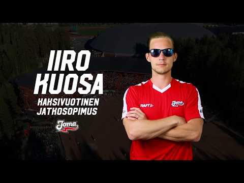 Iiro Kuosa jatkaa JoMassa kaksivuotisella sopimuksella
