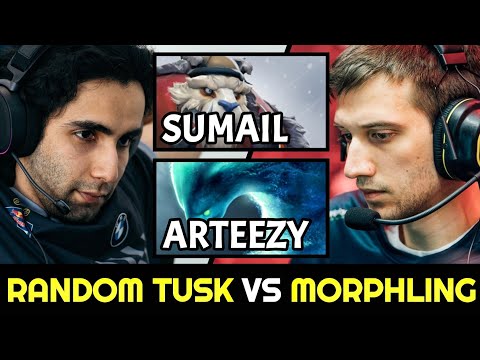 SUMAIL vs ARTEEZY Intense Game — Random Tusk vs Morphling
