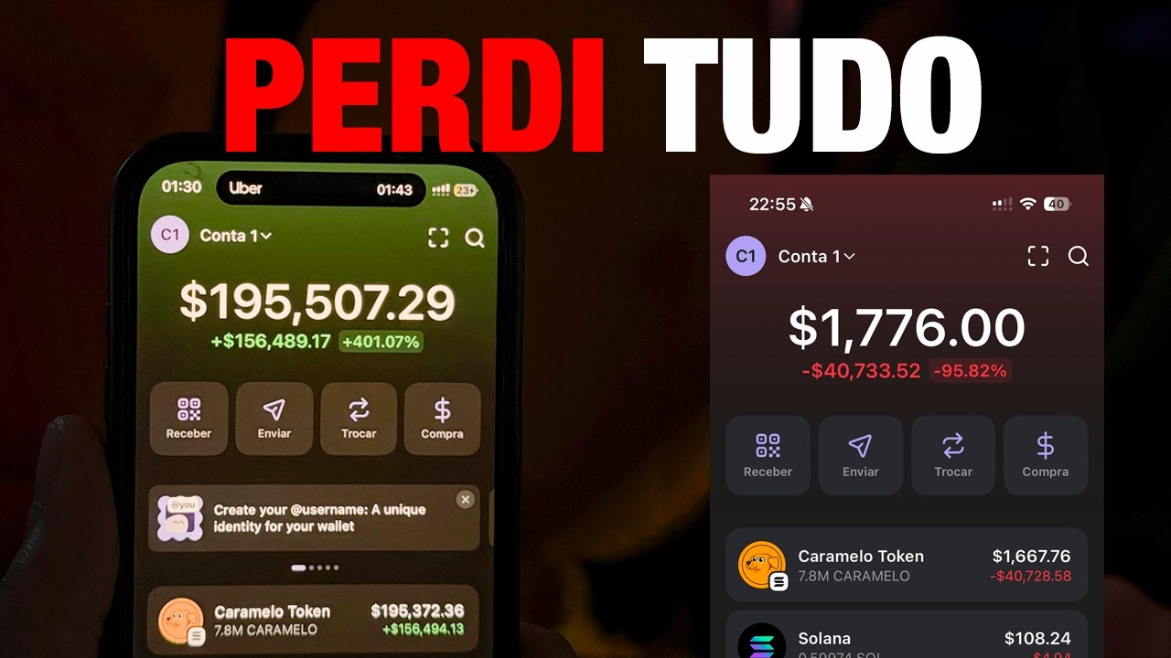 Como fiz 1 MILHÃO com MEMECOINS em 24 HORAS e PERDI TUDO EM 5 MINUTOS